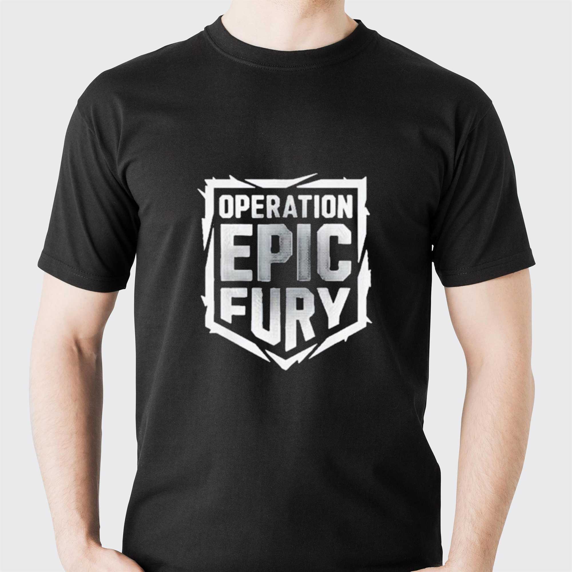 Operation Epic Fury Logo Shirt Operation Epic Fury Logo Shirt