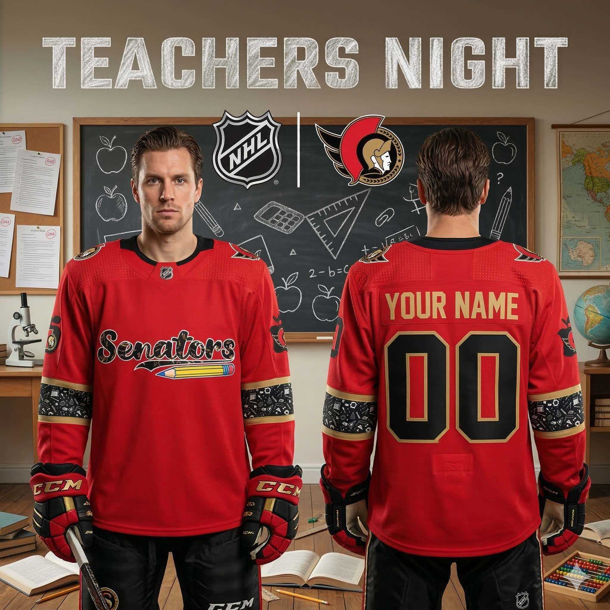Philadelphia Flyers Teacher Appreciation 2026 Night Hockey Jersey