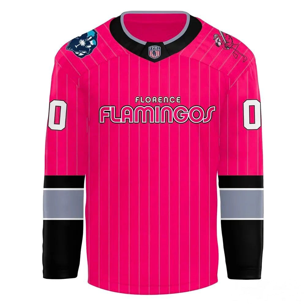 Pee Dee IceCats Florence Flamingos Warm Up 2026 Jersey Pee Dee IceCats Florence Flamingos Warm Up 2026 Jersey