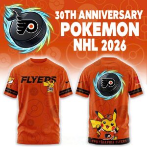 Philadelphia Flyers Pokemon 30th Anniversary 2026 Hoodie Tee 2 1.jpg