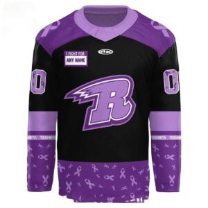 Rapid City Rush Hockey Fights Cancer 2026 Custom Jersey 2 1.jpg