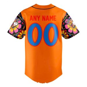 Rocket City Trash Pandas Rawlings Orange Lunaticos 2026 Baseball Jersey 3 1.jpg