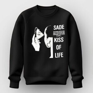 Sade Returns With Her Most Evocative And Enduring Love Song To Date Kiss Of Life T Shirt 2 1.jpg