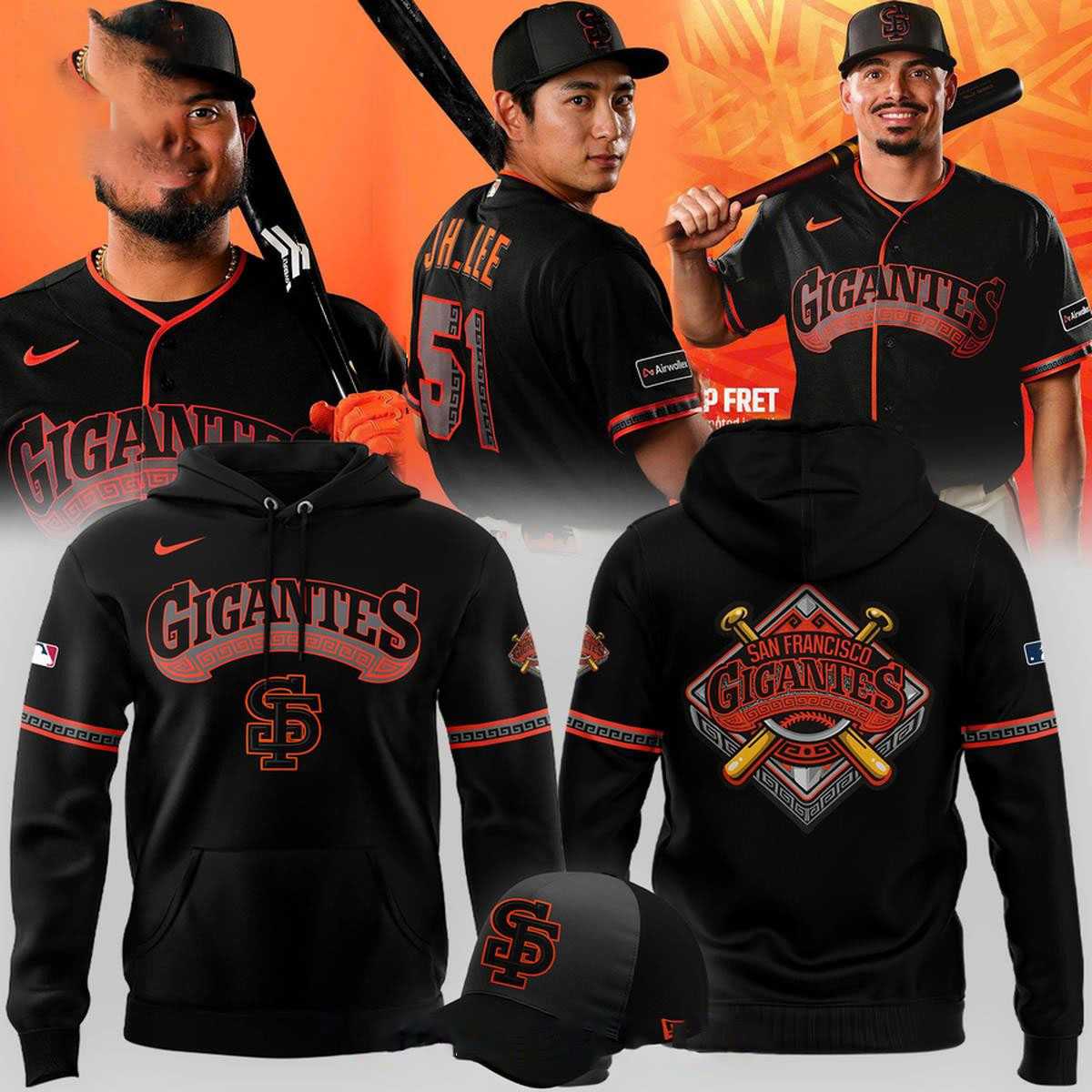 San Francisco Giants Celebrates Latin Culture In The Bay Area Hoodie San Francisco Giants Celebrates Latin Culture In The Bay Area Hoodie