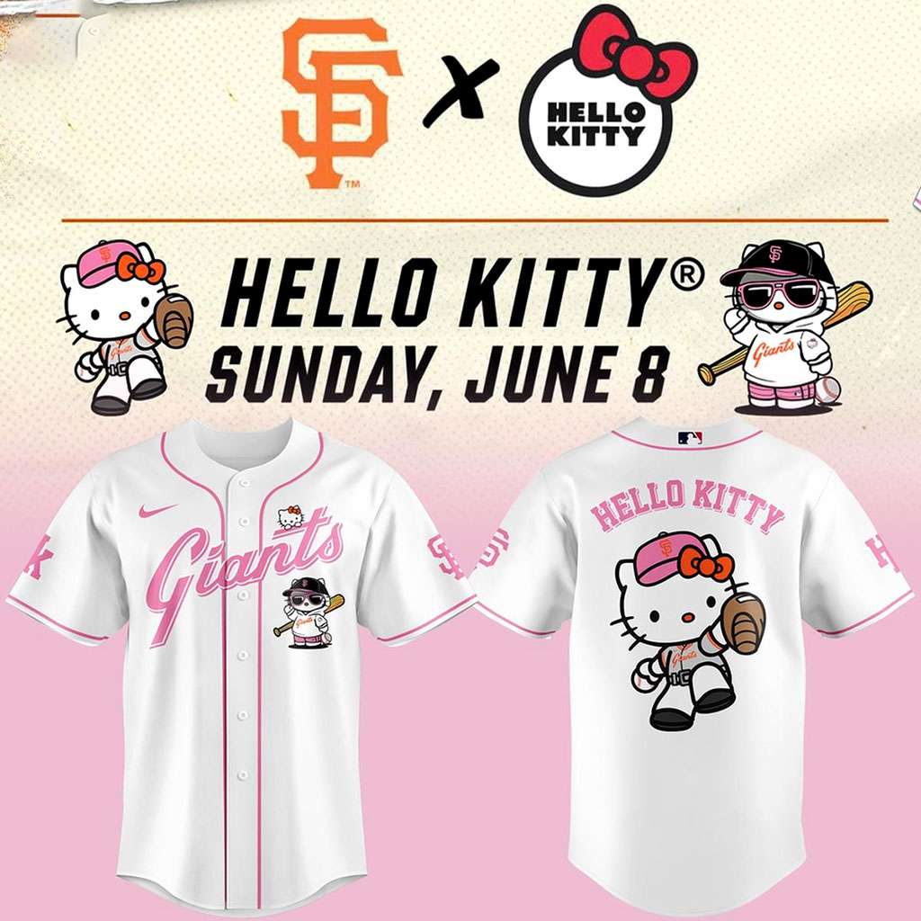 San Francisco Giants Peanuts Snoopy Baseball Jersey