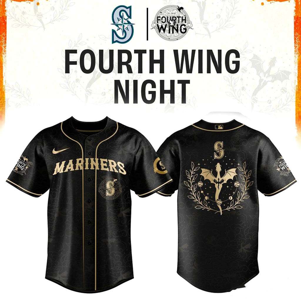 Seattle Mariners Fourth Wing Night 2026 Limited Jersey Seattle Mariners Fourth Wing Night 2026 Limited Jersey