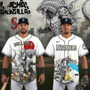 Seattle Mariners MechaGodzilla Monster Edition Baseball Jersey 5 1.jpg