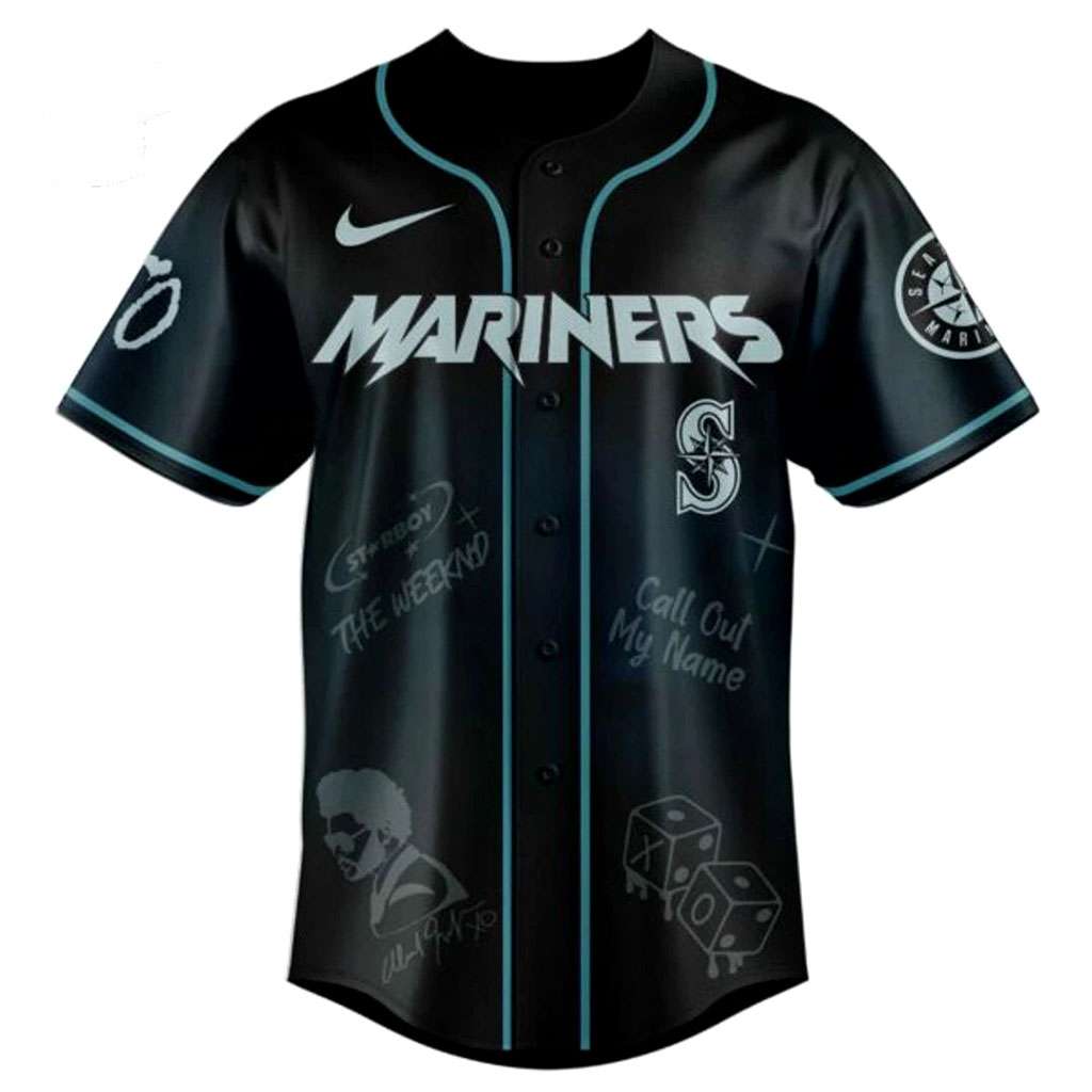Seattle Mariners Weekend After Hours Till Dawn Baseball Jersey Seattle Mariners Weekend After Hours Till Dawn Baseball Jersey