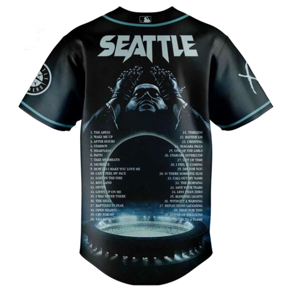 Seattle Mariners Weekend After Hours Till Dawn Baseball Jersey Seattle Mariners Weekend After Hours Till Dawn Baseball Jersey