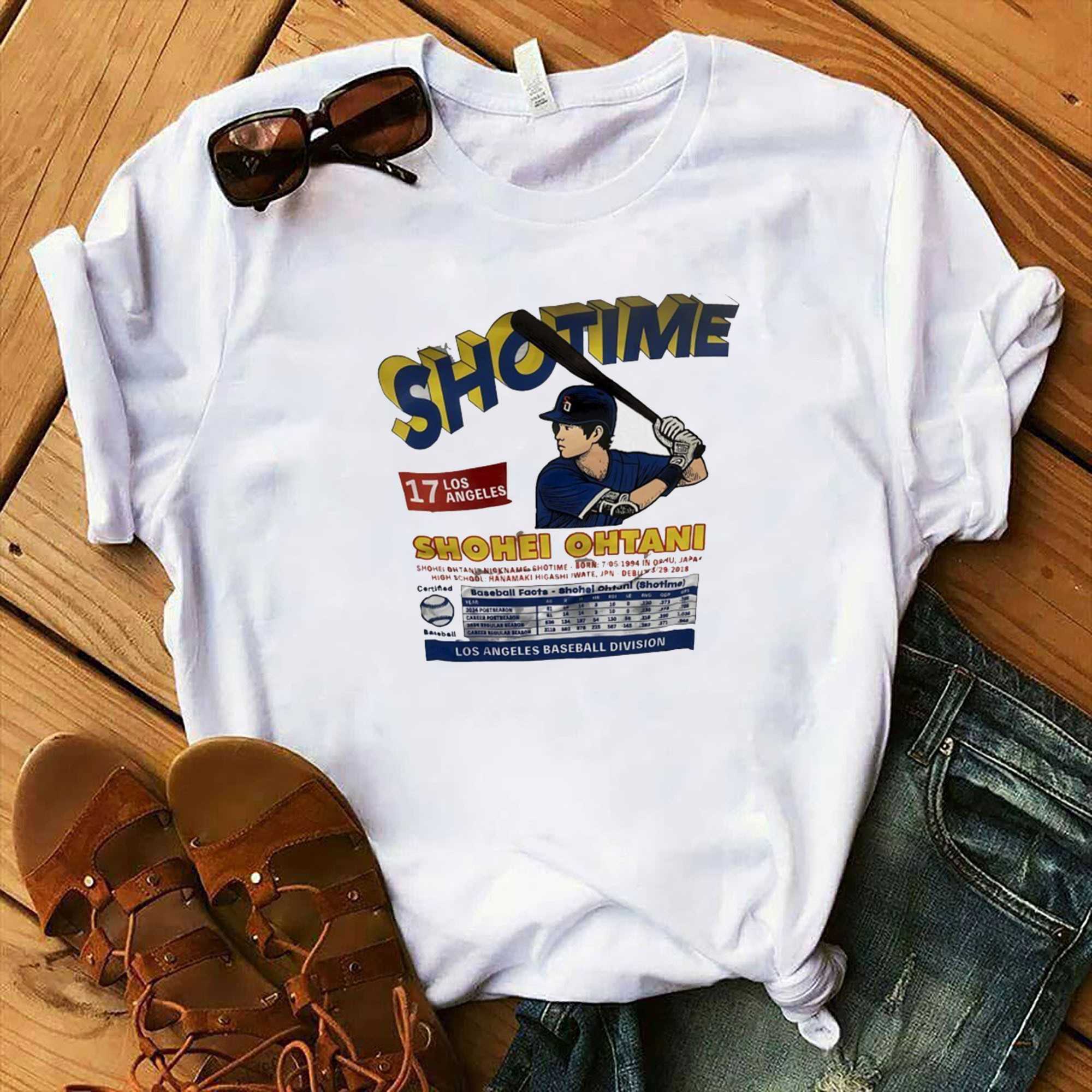Showtime 17 Los Angeles Shohei Ohtani Los Angeles Baseball Division Tee