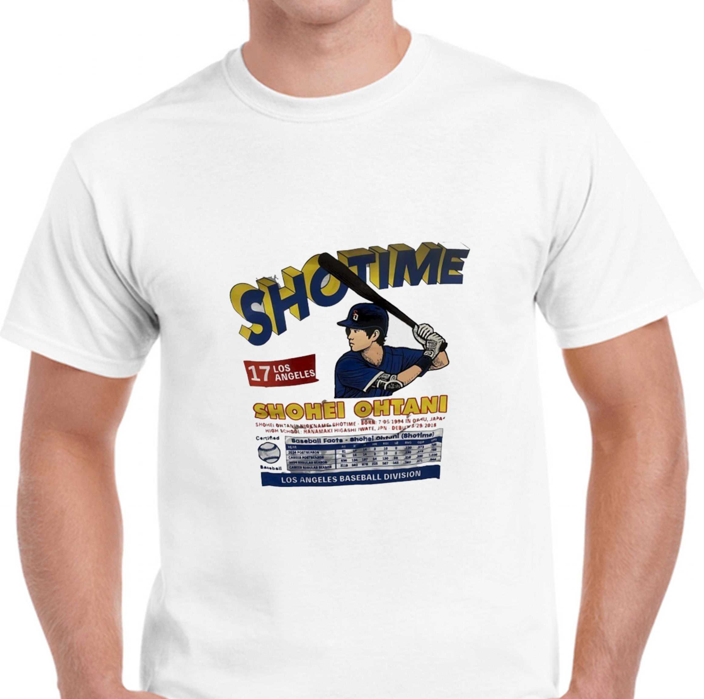Showtime 17 Los Angeles Shohei Ohtani Los Angeles Baseball Division Tee