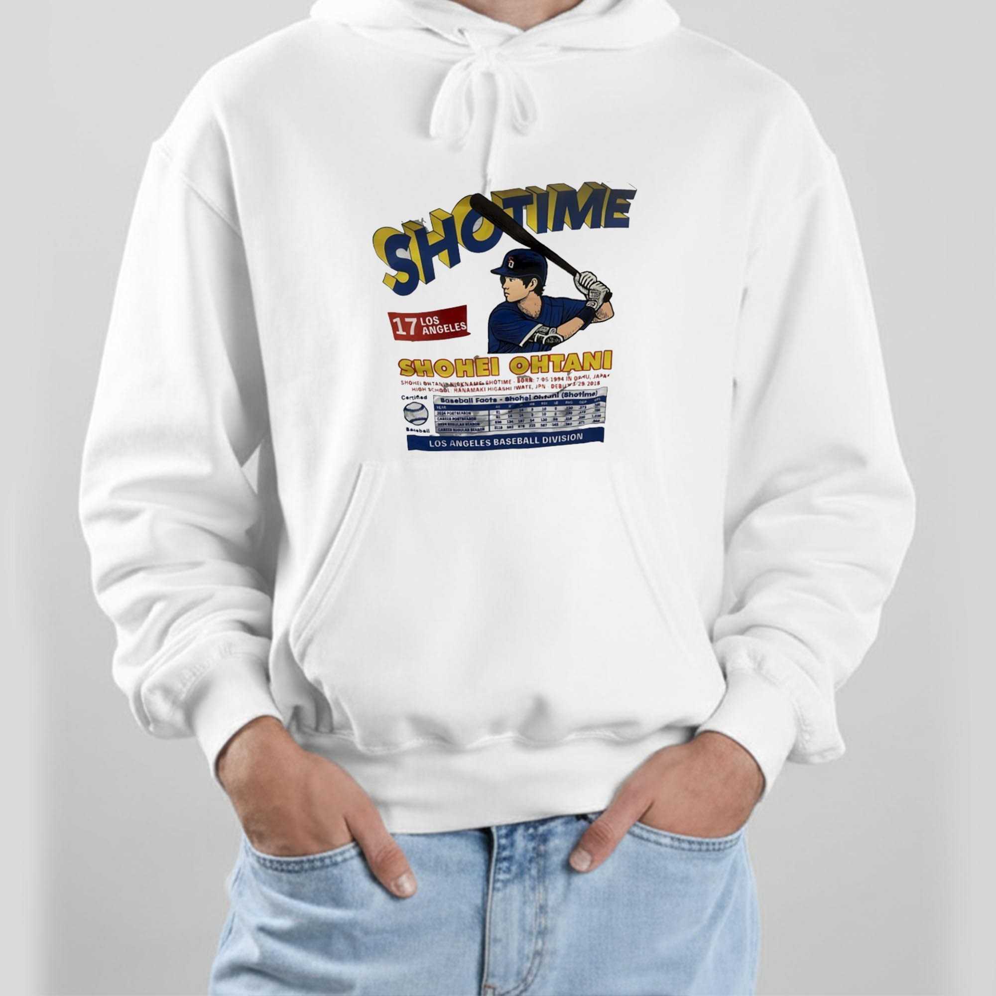 Showtime 17 Los Angeles Shohei Ohtani Los Angeles Baseball Division Tee