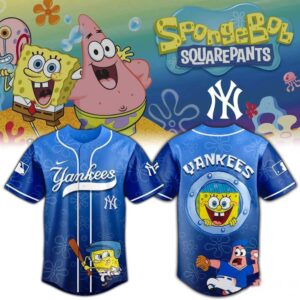 SpongeBob SquarePants MLB All Teams Home Run Baseball Jersey 4 1.jpg