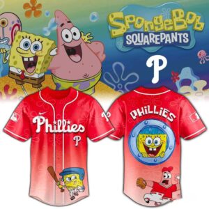 SpongeBob SquarePants MLB All Teams Home Run Baseball Jersey 5 1.jpg