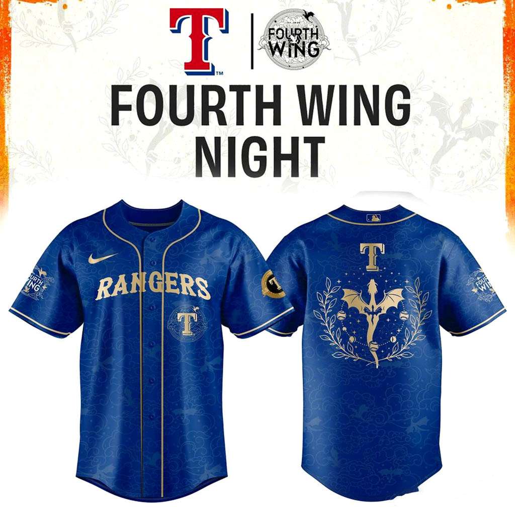 Texas Rangers Fourth Wing Night 2026 Limited Jersey
