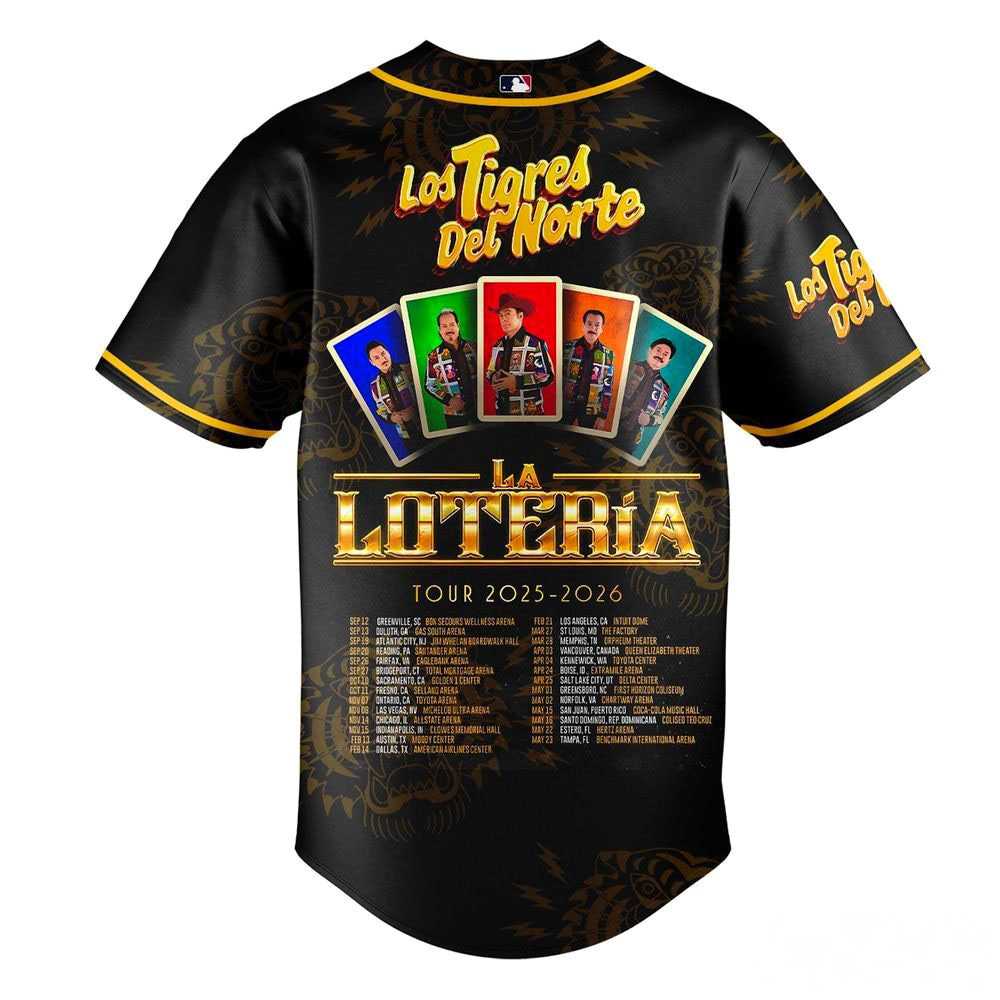 Texas Rangers Los Tigres del Norte Loteria Tour 2026 Jersey Texas Rangers Los Tigres del Norte Loteria Tour 2026 Jersey