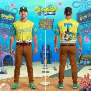 Texas Rangers SpongeBob SquarePants 2026 Baseball Jersey 2 copy 1.jpg