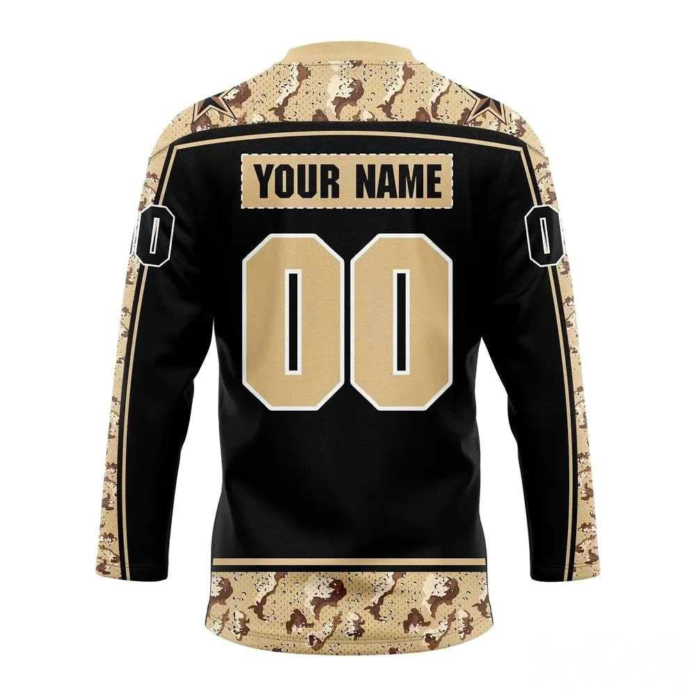 Texas Stars Military Appreciation 2026 Custom Hockey Jersey Texas Stars Military Appreciation 2026 Custom Hockey Jersey