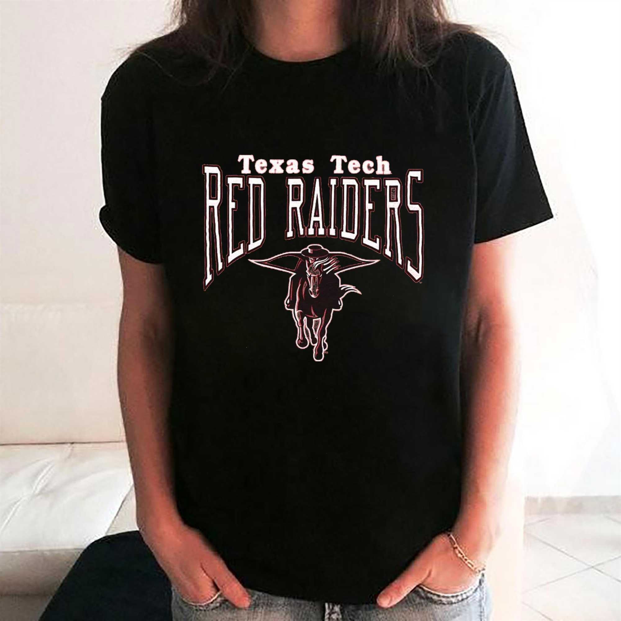 Texas Tech Red Raiders Vintage Red Shirt