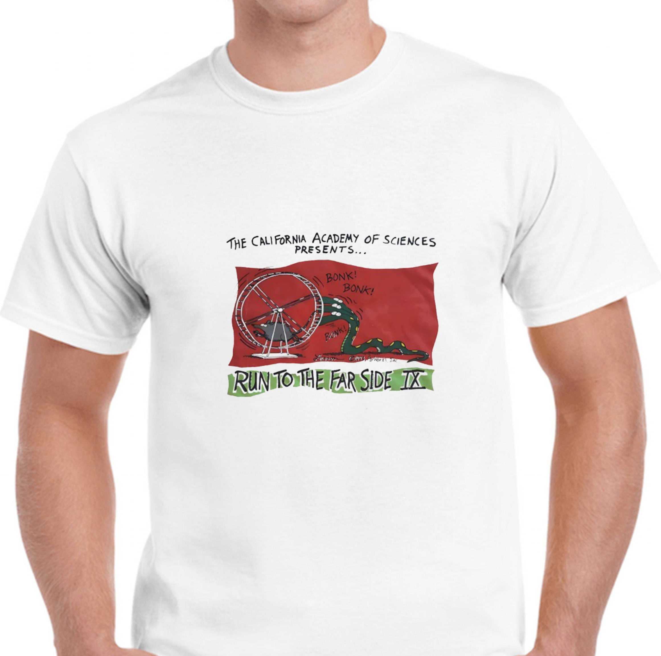 The California Academy Of Sciences Presents Run To The Far Side IX Tee The California Academy Of Sciences Presents Run To The Far Side IX Tee