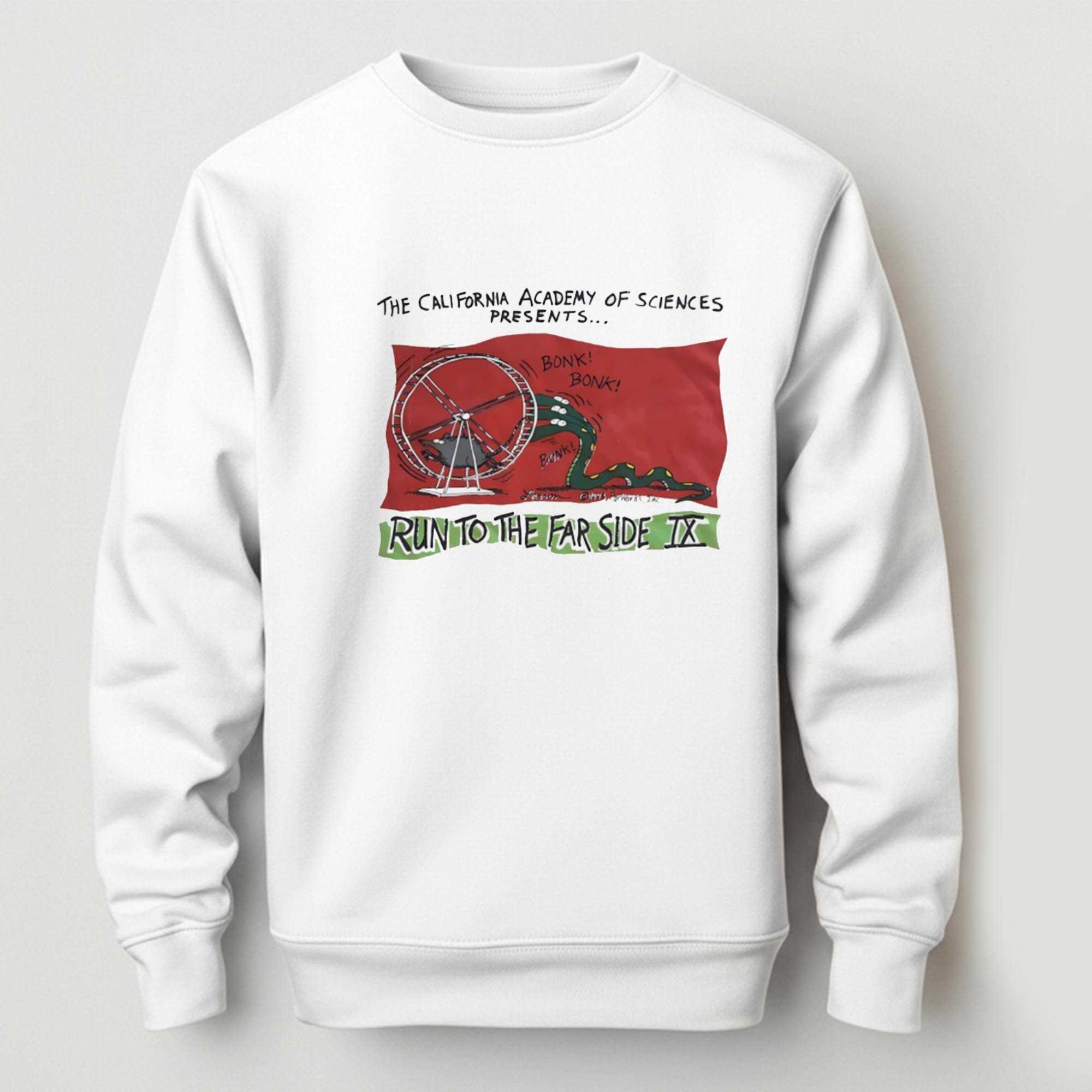 The California Academy Of Sciences Presents Run To The Far Side IX Tee The California Academy Of Sciences Presents Run To The Far Side IX Tee