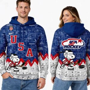 USA Hockey 2026 Olympics Champions Peanuts Night Hoodie Tee 3 1.jpg