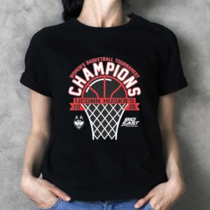 Womens Basketball 2026 Big East Champions Uconn Huskies Tee 3