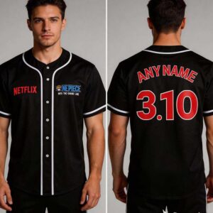 World Baseball Classic One Piece The Straw Hat Crew 2026 Netflix Baseball Jersey 6 1.jpg