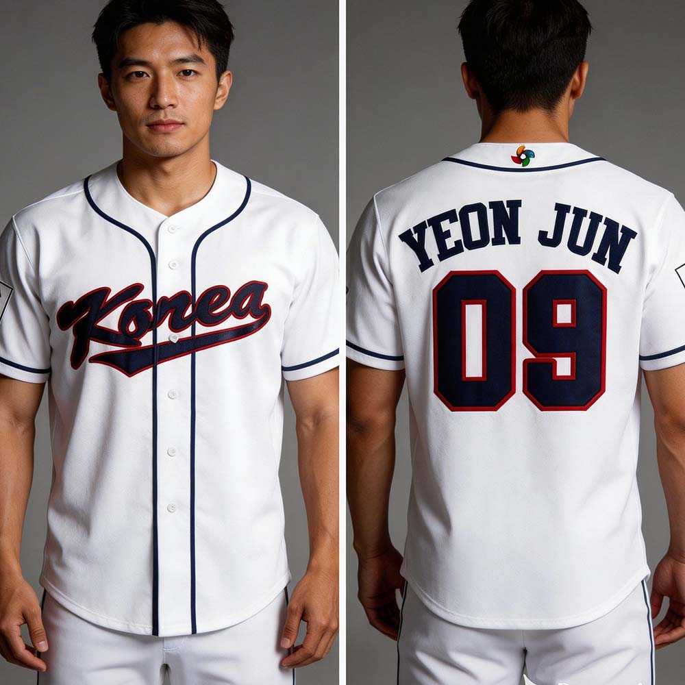 Yeon Jun Korea Baseball 2026 World Baseball Classic Jersey